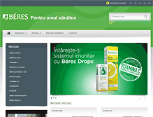 Tablet Screenshot of beres.ro